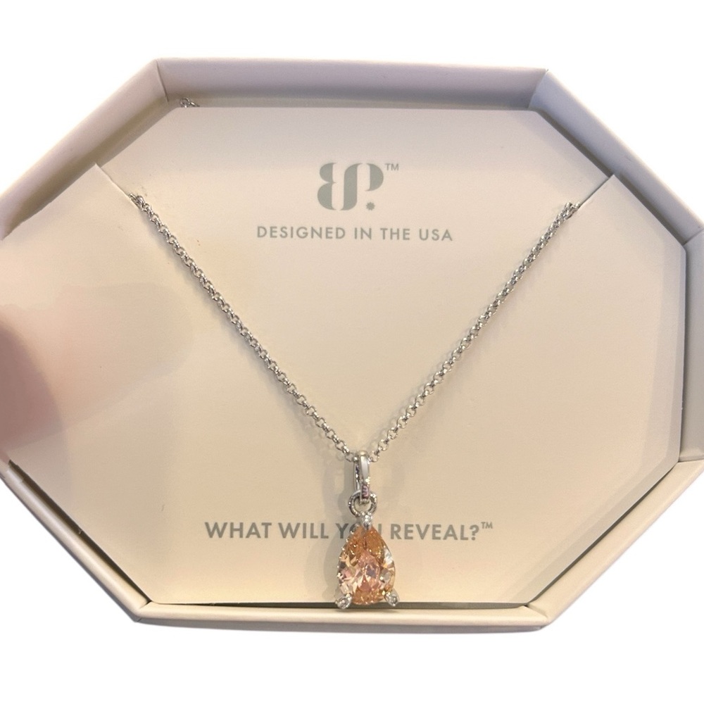 Bomb Party Smokey Topaz CZ Necklace